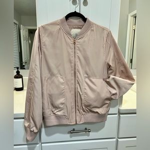 Hei Hei Light Pink Bomber Jacket - Small